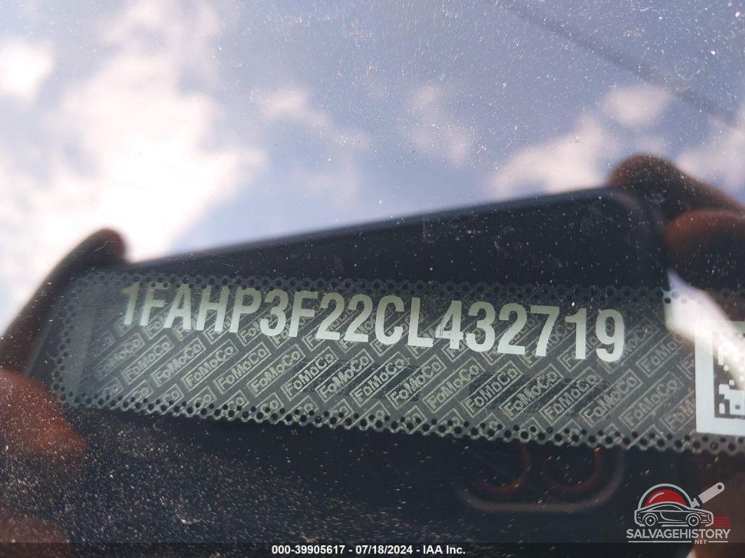 1FAHP3F22CL432719 2012 FORD FOCUS photo no. 9