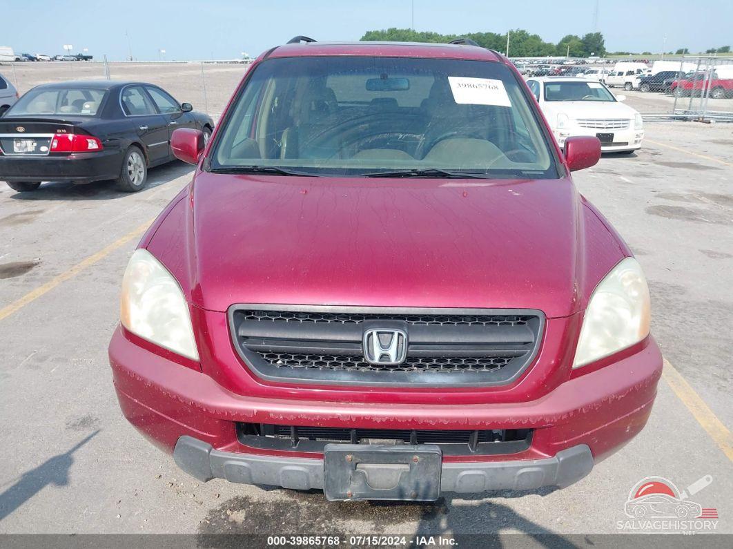 2HKYF185X5H571075 2005 HONDA PILOT photo no. 6