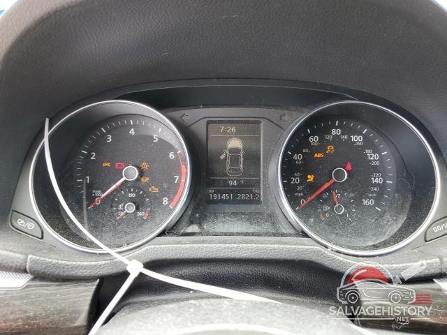 1VWBS7A31GC008022 2016 VOLKSWAGEN PASSAT photo no. 9