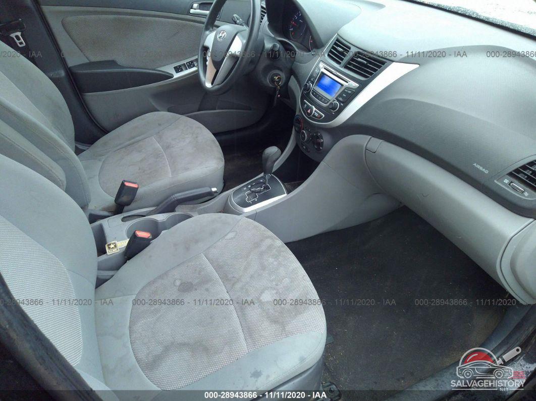 KMHCT4AE3EU766127 2014 HYUNDAI ACCENT photo no. 5