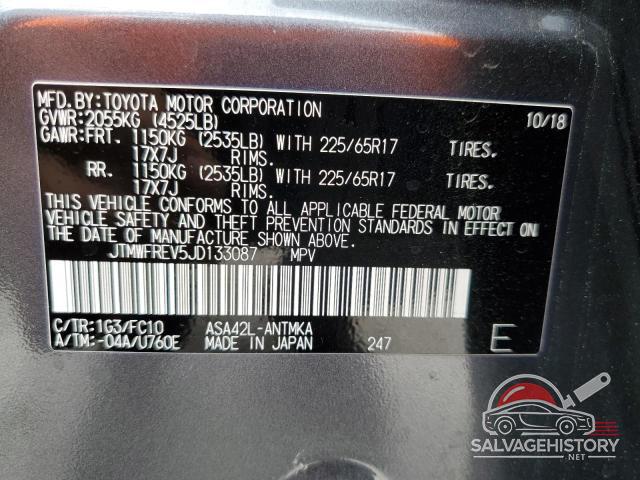 JTMWFREV5JD133087 2018 TOYOTA RAV4 photo no. 13