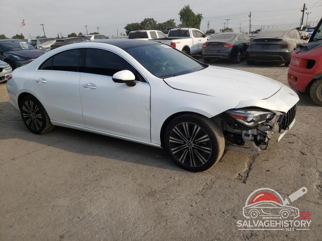 W1K5J4GB8MN187133 2021 MERCEDES-BENZ CLA-CLASS photo no. 4