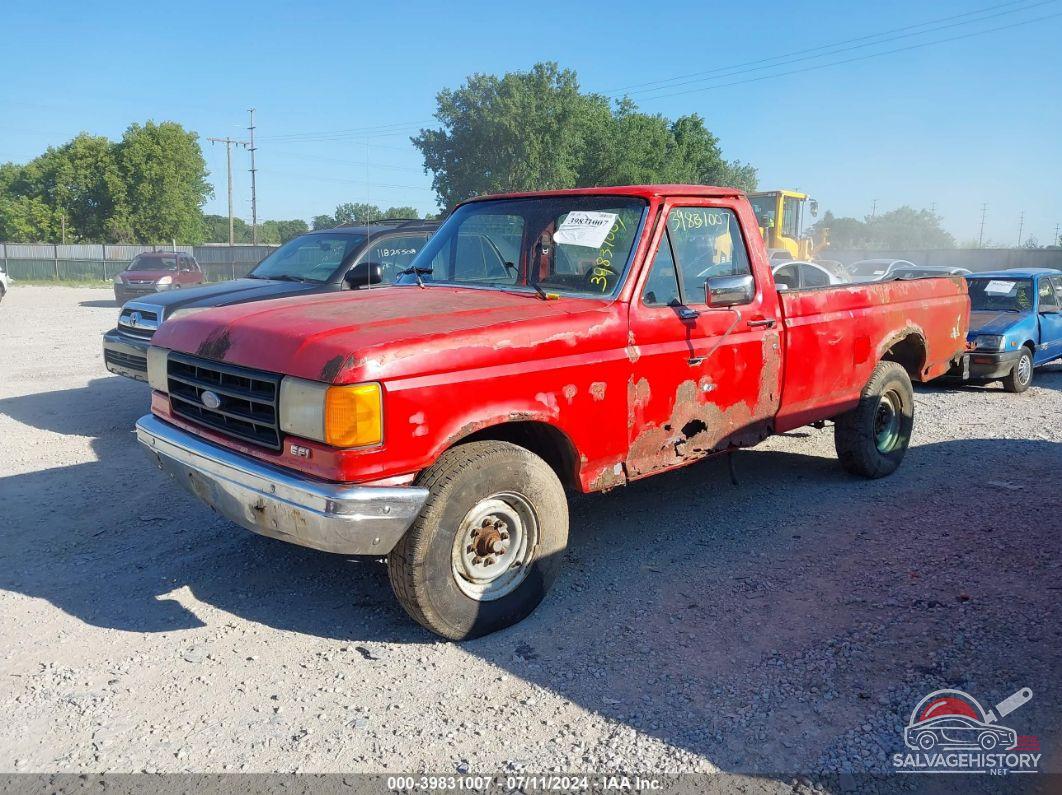 2FTEF25Y1HCA16596 1986 FORD F250 photo no. 6
