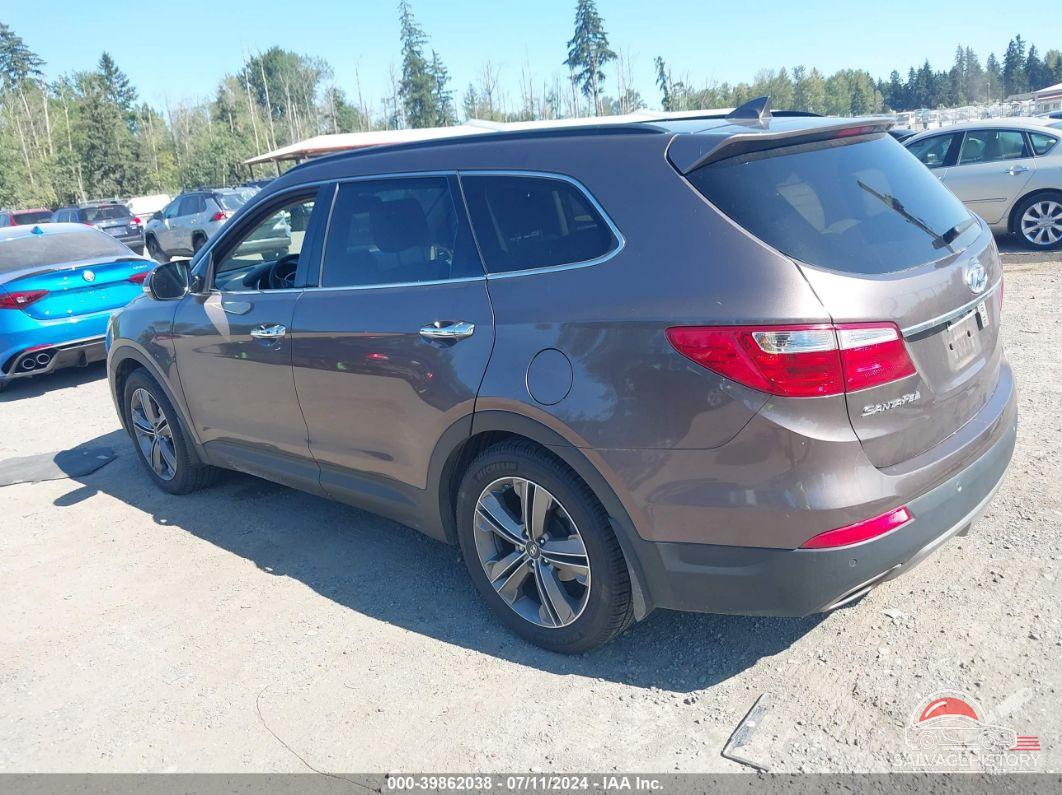 KM8SR4HF9EU086175 2014 HYUNDAI SANTA FE photo no. 3