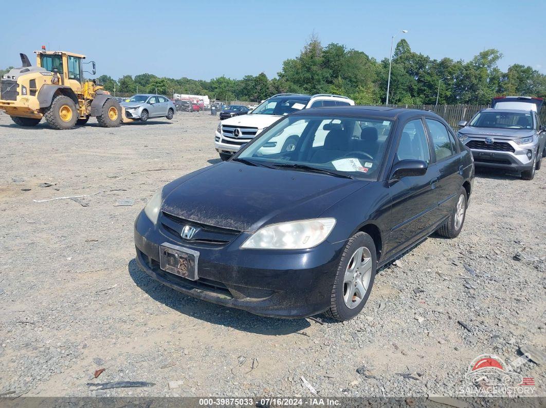 2HGES26744H507504 2004 HONDA CIVIC photo no. 6
