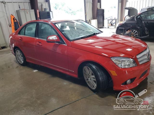 WDDGF81X39F272713 2009 MERCEDES-BENZ C-CLASS photo no. 4
