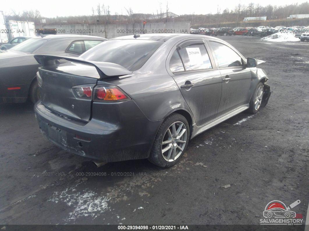 JA32U2FU5AU032440 2010 MITSUBISHI LANCER photo no. 4