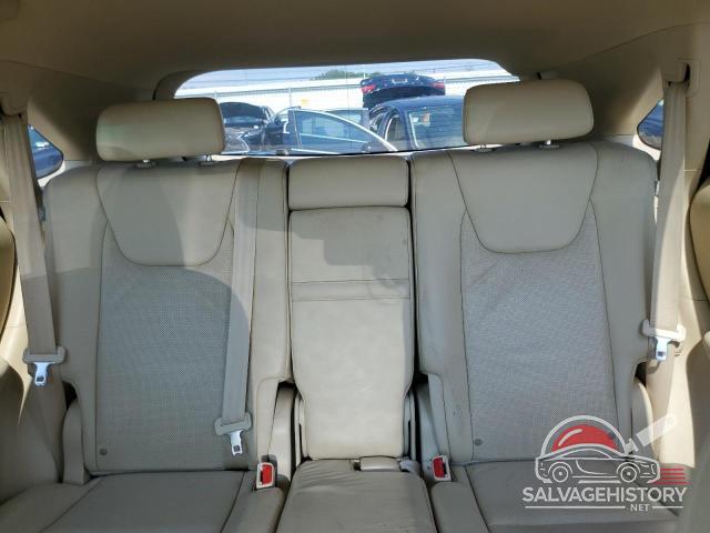 2T2BK1BA0AC058336 2010 LEXUS RX350 photo no. 10