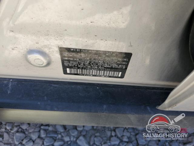 JF2SH6CC9AH781101 2010 SUBARU FORESTER photo no. 12