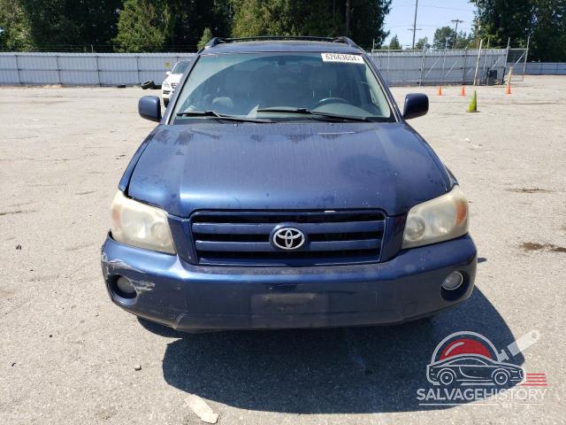 JTEEP21AX40053326 2004 TOYOTA HIGHLANDER photo no. 5