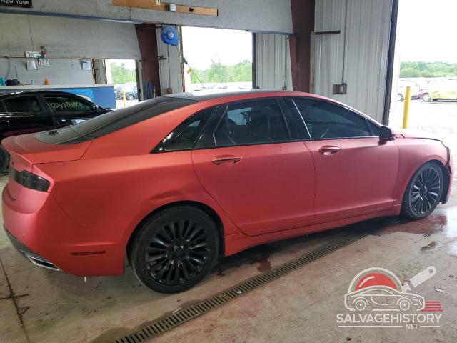 3LN6L2JK9ER802854 2014 LINCOLN MKZ photo no. 3