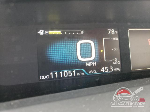 JTDKARFU2L3112077 2020 TOYOTA PRIUS photo no. 9