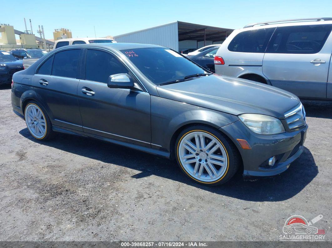 WDDGF54X89R064805 2009 MERCEDES-BENZ C 300 photo no. 6