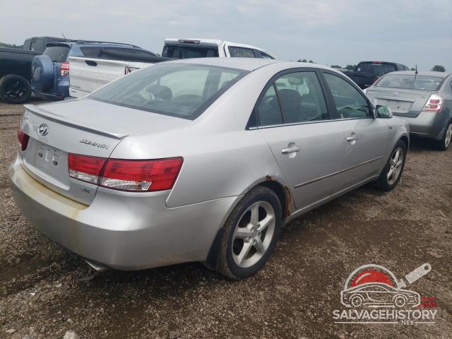 5NPEU46F37H231856 2007 HYUNDAI SONATA photo no. 3