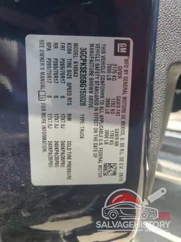 3GCPKSE35BG150028 2011 CHEVROLET ALL Models photo no. 12