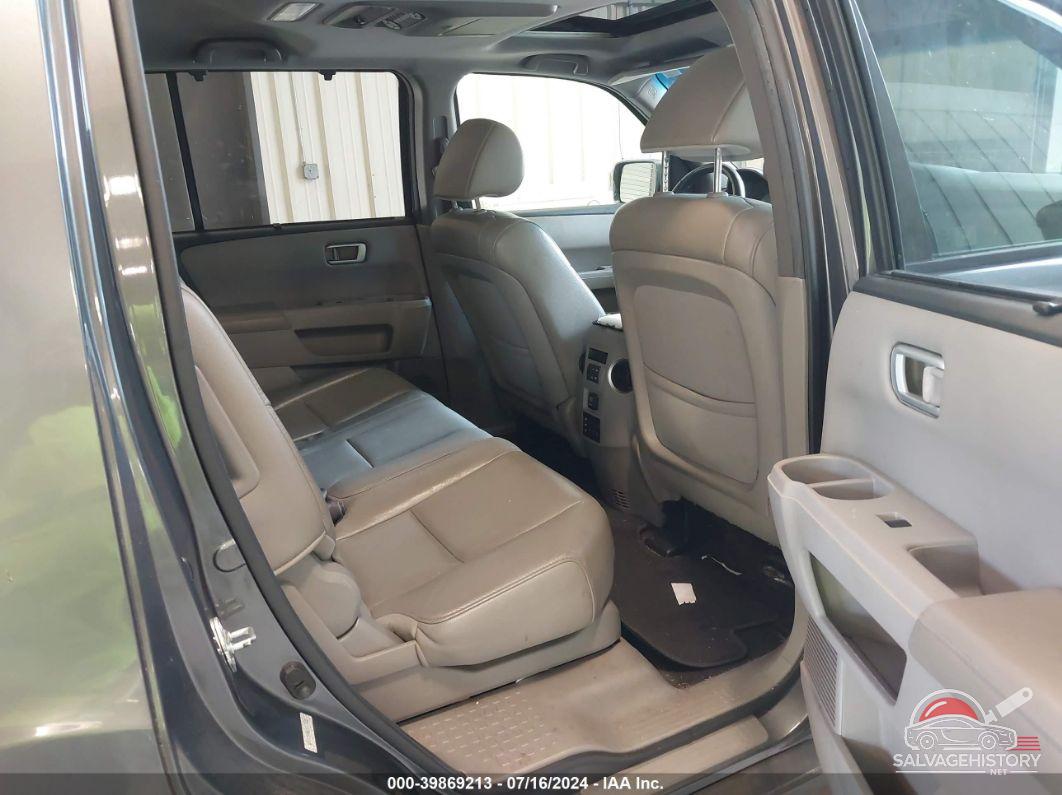 5FNYF3H93CB013403 2012 HONDA PILOT photo no. 8