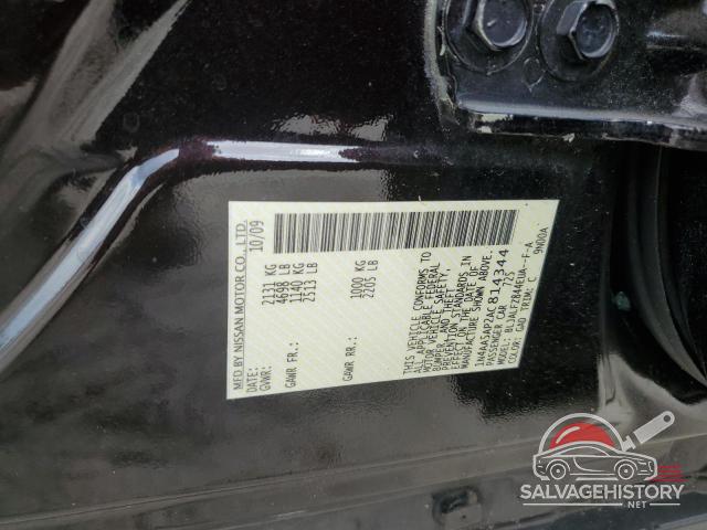 1N4AA5AP2AC814344 2010 NISSAN MAXIMA photo no. 13