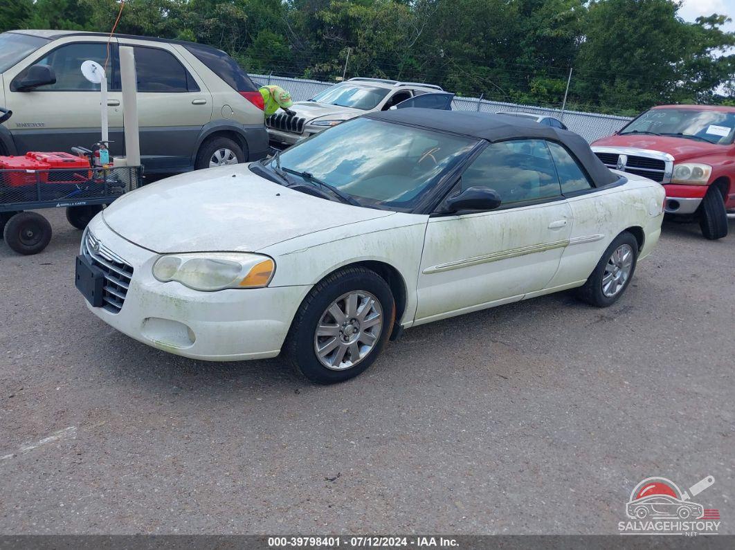 1C3EL55R65N658387 2005 CHRYSLER SEBRING photo no. 2
