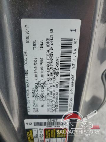 5TFSX5EN3HX054255 2017 TOYOTA TACOMA photo no. 12