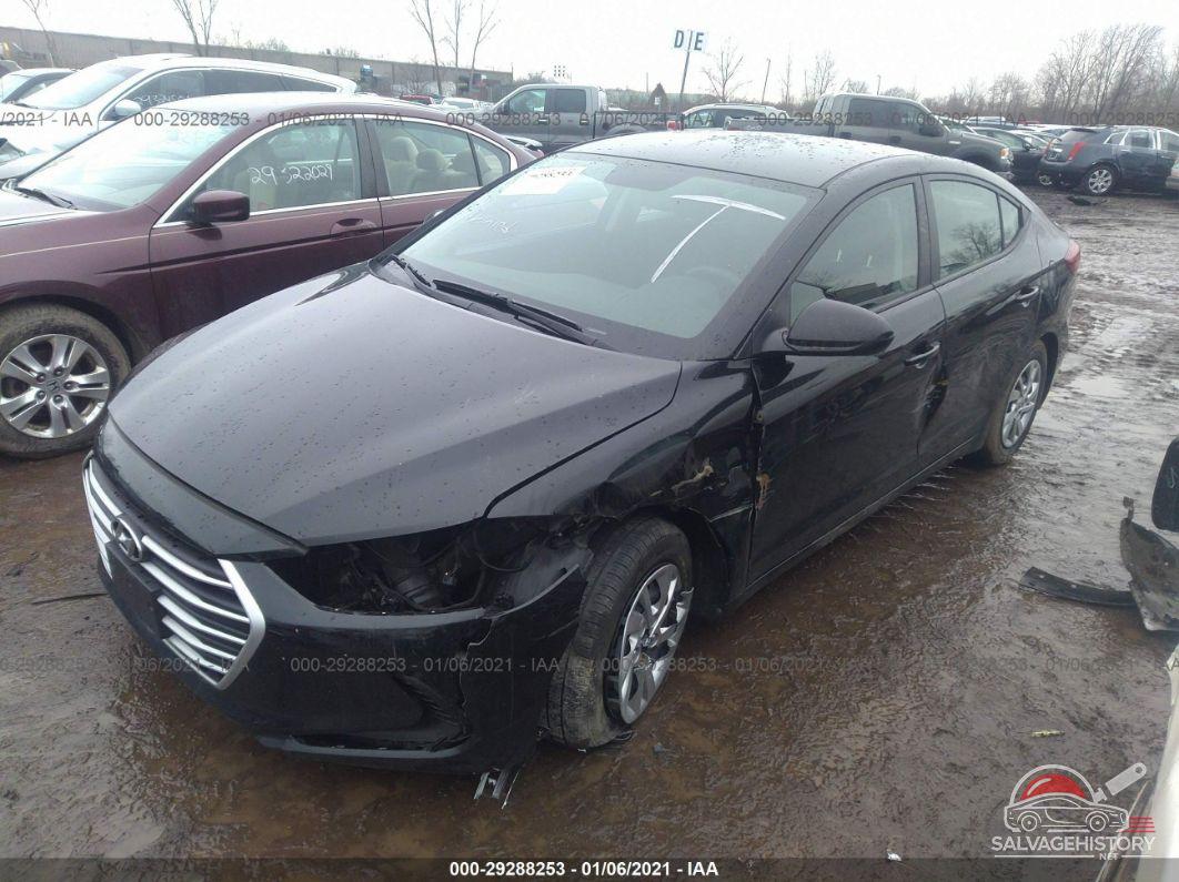 KMHD74LF4JU471644 2018 HYUNDAI ELANTRA photo no. 2