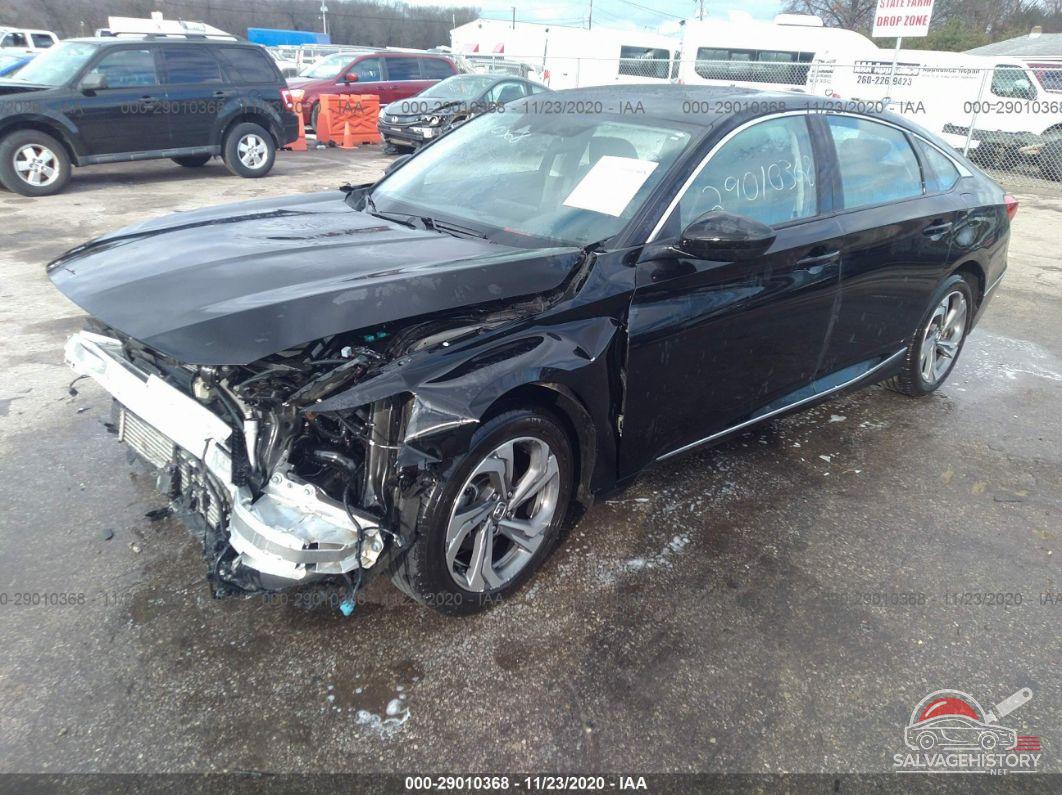 1HGCV1F44JA033563 2018 HONDA ACCORD SEDAN photo no. 2