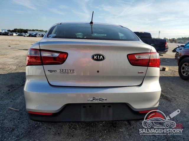 KNADM4A32H6055495 2017 KIA RIO photo no. 6