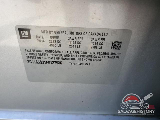 2G1165S31F9127936 2015 CHEVROLET IMPALA photo no. 12