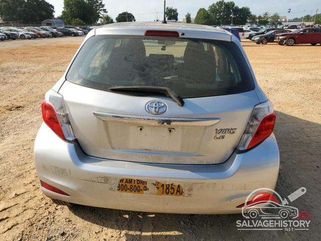 JTDKTUD31DD558045 2013 TOYOTA YARIS photo no. 6
