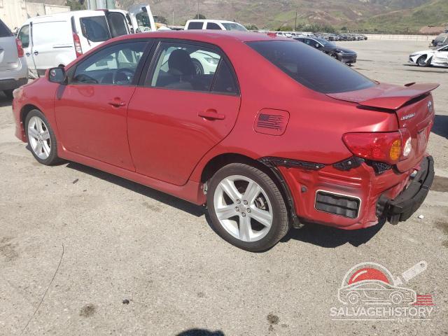 1NXBE40EX9Z021372 2009 TOYOTA COROLLA photo no. 2