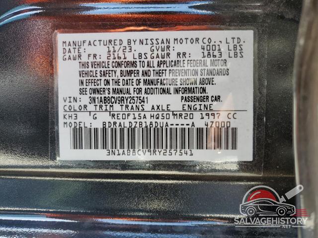 3N1AB8CV9RY257541 2024 NISSAN SENTRA photo no. 12