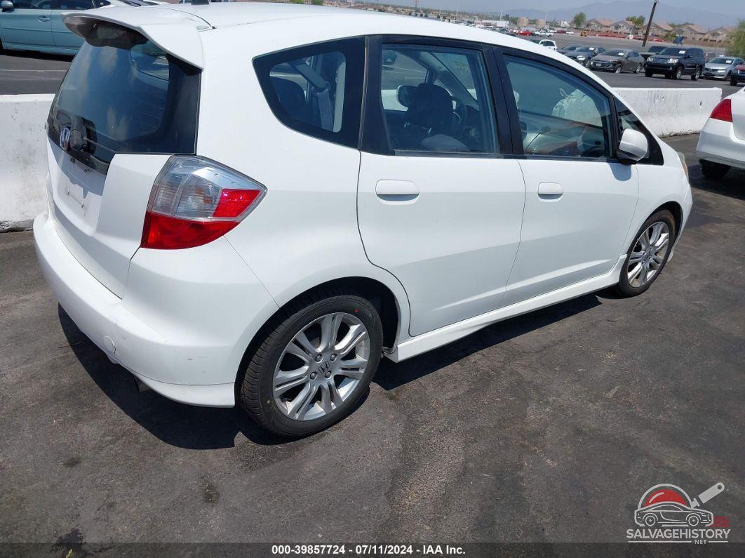 JHMGE8H43AS014971 2010 HONDA FIT photo no. 4
