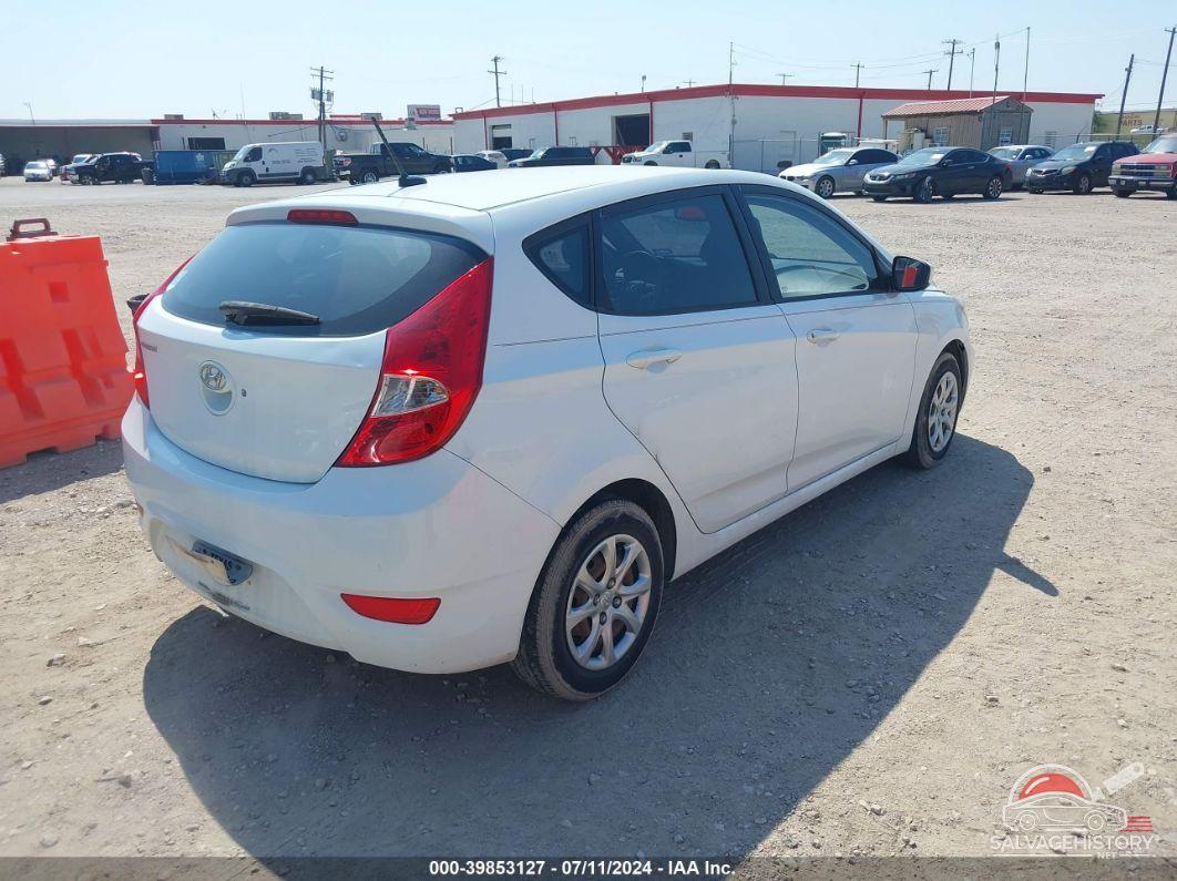 KMHCT5AE0DU099943 2013 HYUNDAI ACCENT photo no. 4