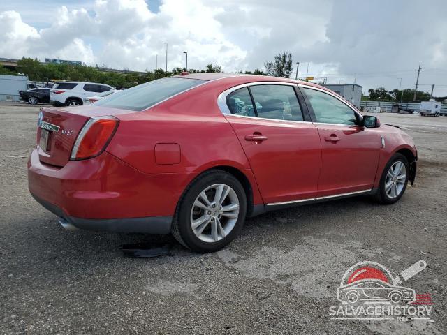 1LNHL9DR9CG800892 2012 LINCOLN MKS photo no. 3
