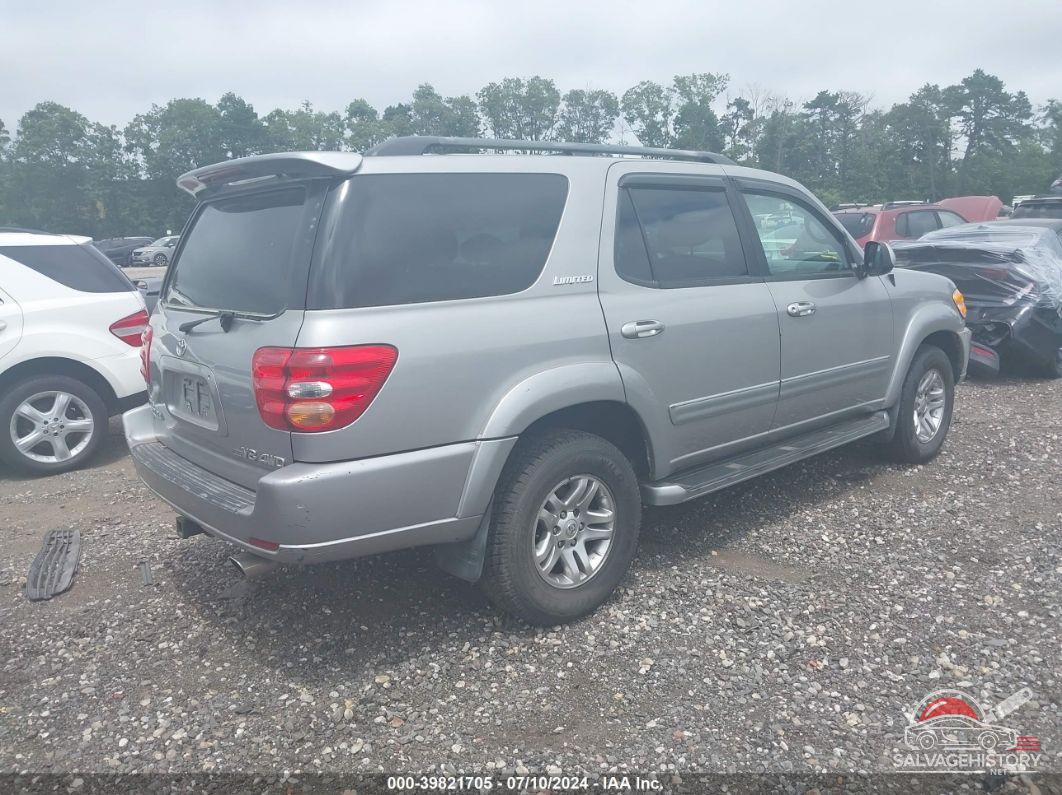 5TDBT48AX4S230748 2004 TOYOTA SEQUOIA photo no. 4