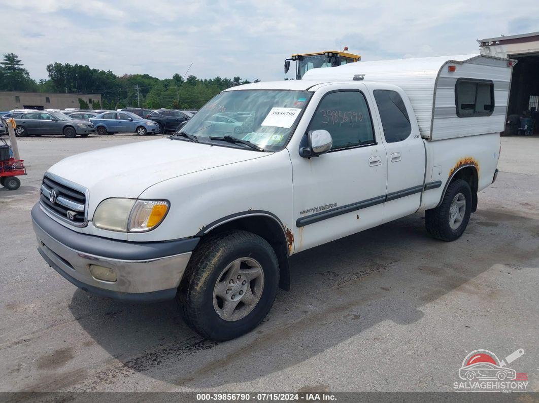 5TBBT44181S128634 2001 TOYOTA TUNDRA photo no. 2