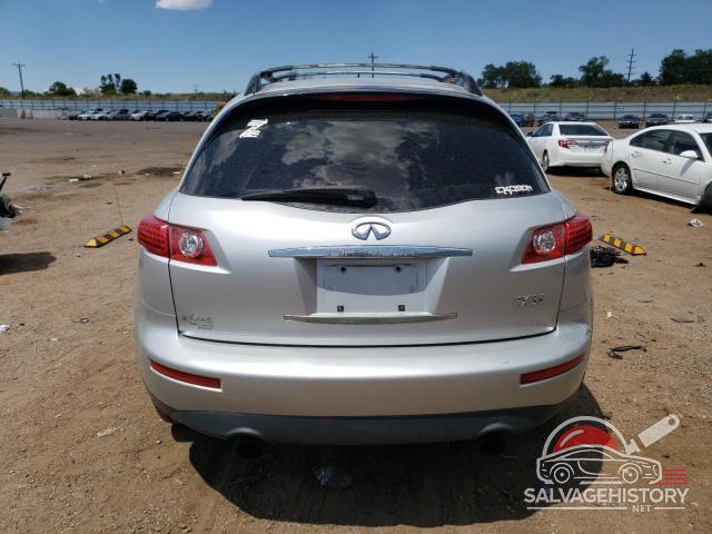 JNRAS08WX6X202769 2006 INFINITI FX35 photo no. 6