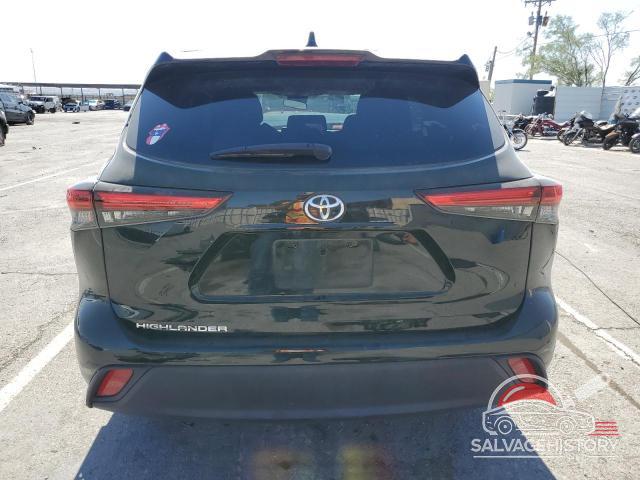 5TDCZRAH8MS521174 2021 TOYOTA HIGHLANDER photo no. 6