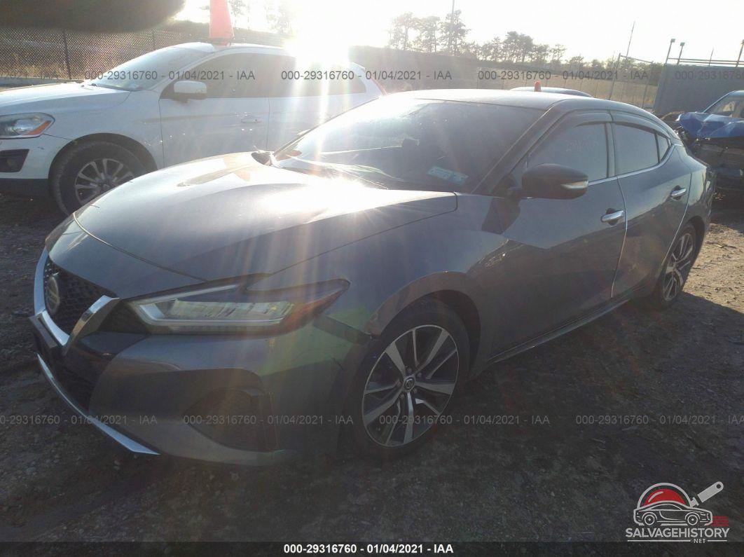 1N4AA6AV8KC371512 2019 NISSAN MAXIMA photo no. 2