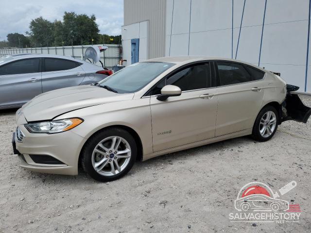 3FA6P0UU0JR142052 2018 FORD FUSION photo no. 10
