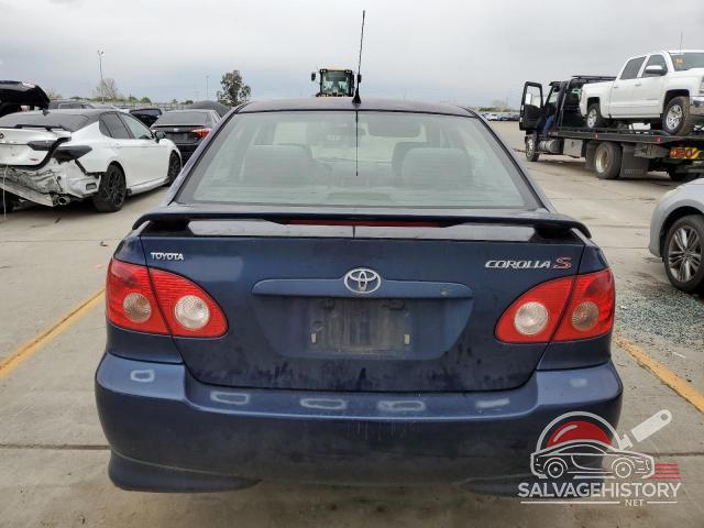 1NXBR32E25Z510645 2005 TOYOTA COROLLA photo no. 6