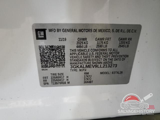 3GKALMEV9LL213273 2020 GMC TERRAIN photo no. 13