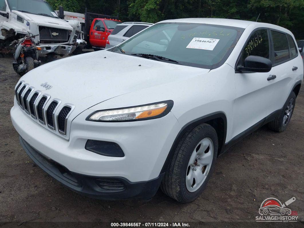 1C4PJLAB8EW154411 2014 JEEP CHEROKEE photo no. 2