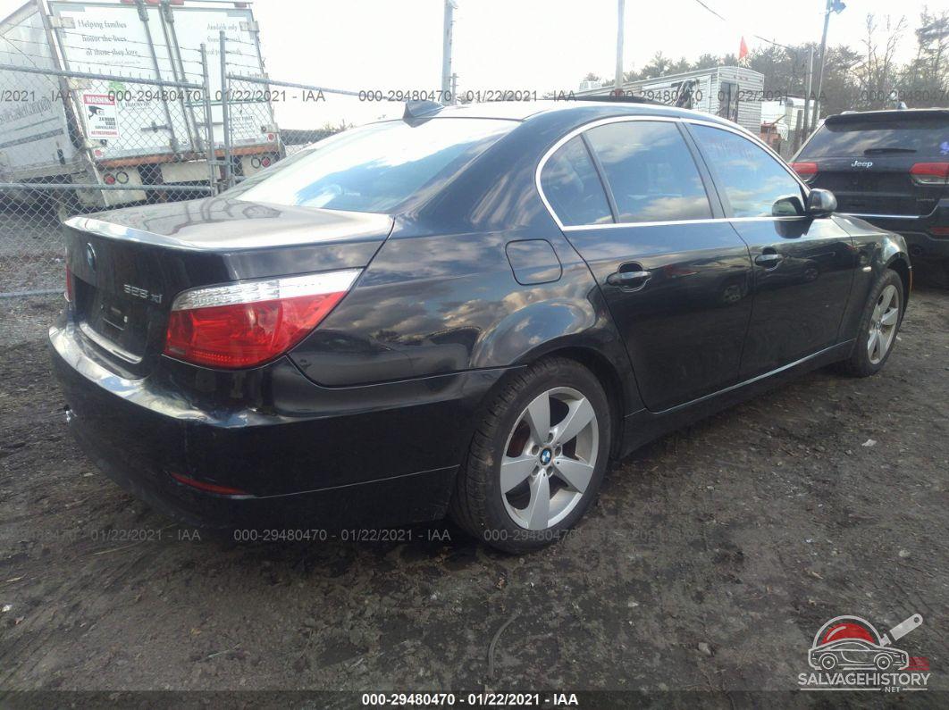 WBANV13528CZ56088 2008 BMW 5 SERIES photo no. 4