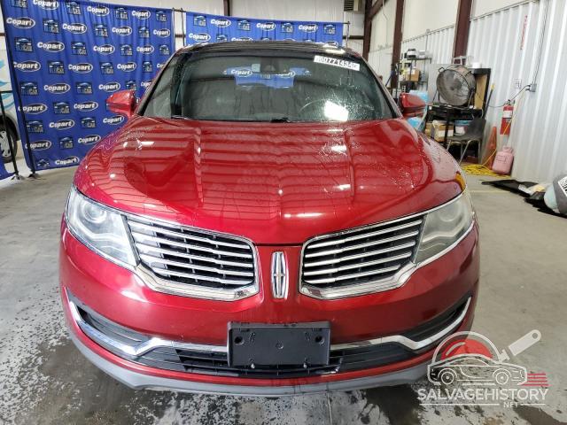 2LMTJ8LR4GBL51697 2016 LINCOLN MKX photo no. 5