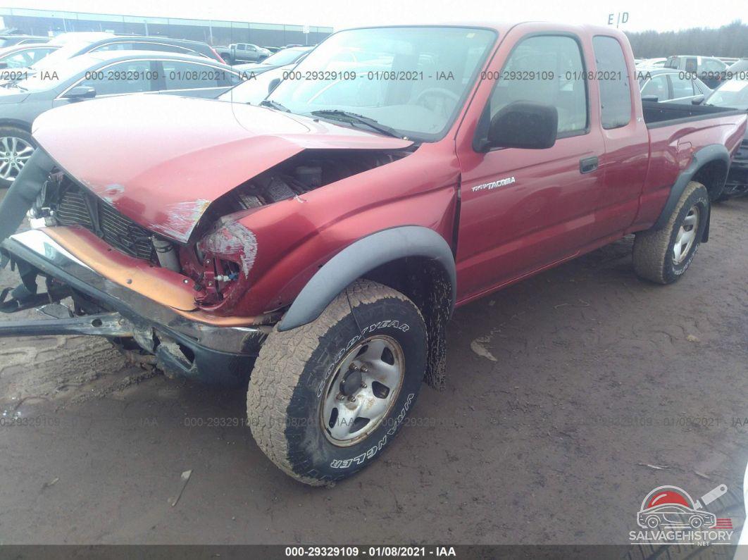 5TEWN72N04Z386700 2004 TOYOTA TACOMA photo no. 2