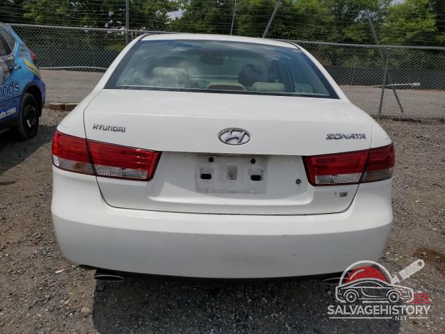 5NPEU46F26H150684 2006 HYUNDAI SONATA photo no. 6