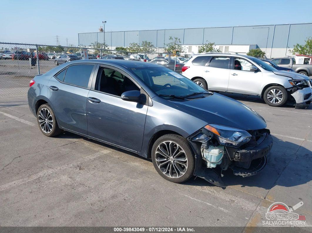 5YFBURHE3FP269593 2015 TOYOTA COROLLA photo no. 11