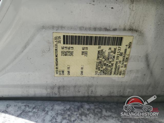 1N4AA6AP0HC391537 2017 NISSAN MAXIMA photo no. 12