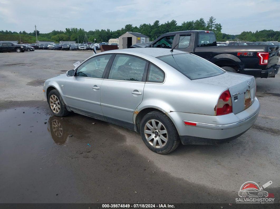 WVWPD63B33P033928 2003 VOLKSWAGEN PASSAT photo no. 3