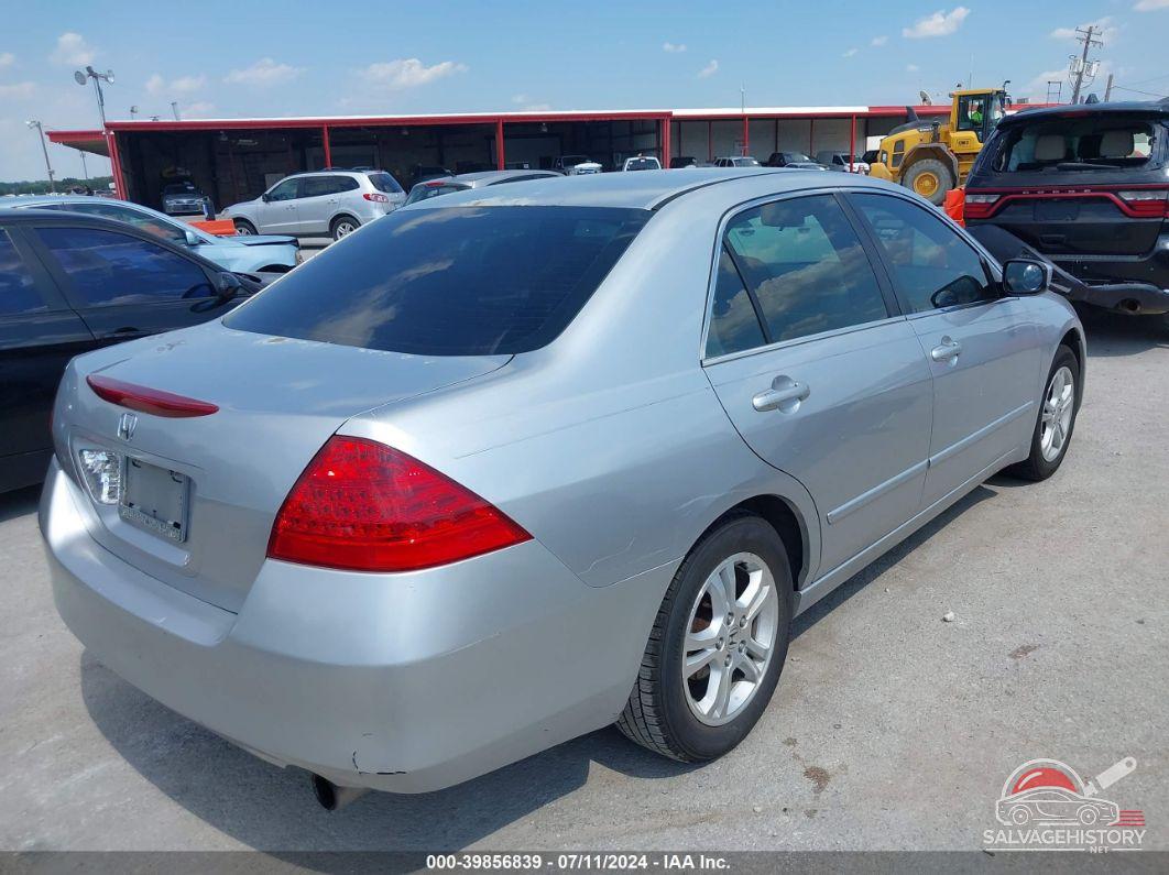 1HGCM55367A015996 2007 HONDA ACCORD photo no. 4